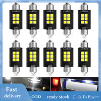 C10W 2PSC RF 12V 3030 C5W หลอด Canbus 31Mm 36Mm 39Mm 41Mm 6SMD การอ่านแสงภายในรถยนต์ไฟโดมป้ายทะเบียนรถ