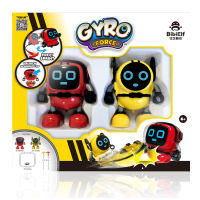 Kids Deformation Gyro Gyro Robot Gyro Car Launch Spinning Top Clockwork Toy Inertia Car Force Gyro with Arena Battle Games