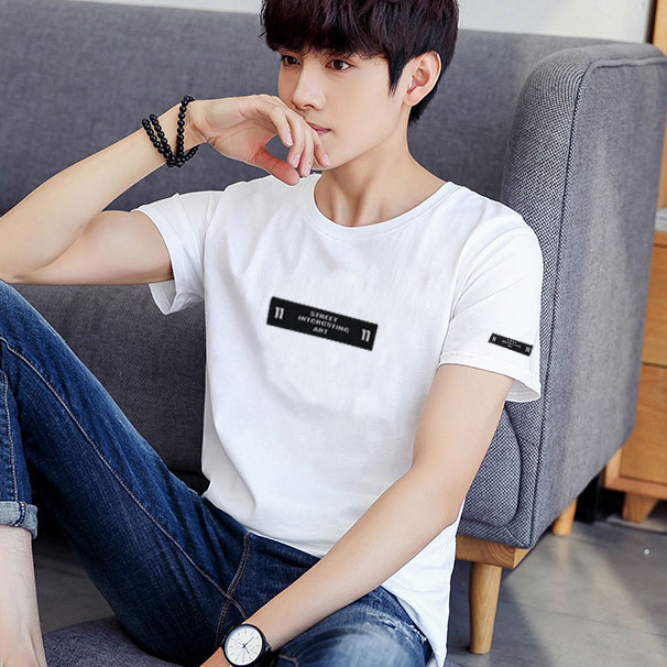 t-shirt-เสื้อยืด-คอกลม-แขนสั้น-cotton-100