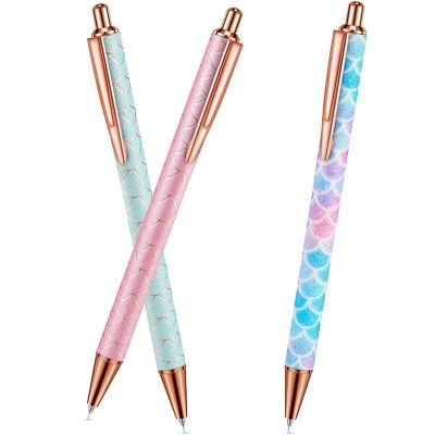 3 Pieces Air Release Weeding Pen Vinyl Installation Pen Weeding Tool Glitter Fine Point Weeding Pin Pen (Chic Style)