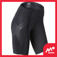 2XU Wmns Mid-Rise Compression Short WA3027b - กางเกงรัดกล้ามเนื้อ By KOMO