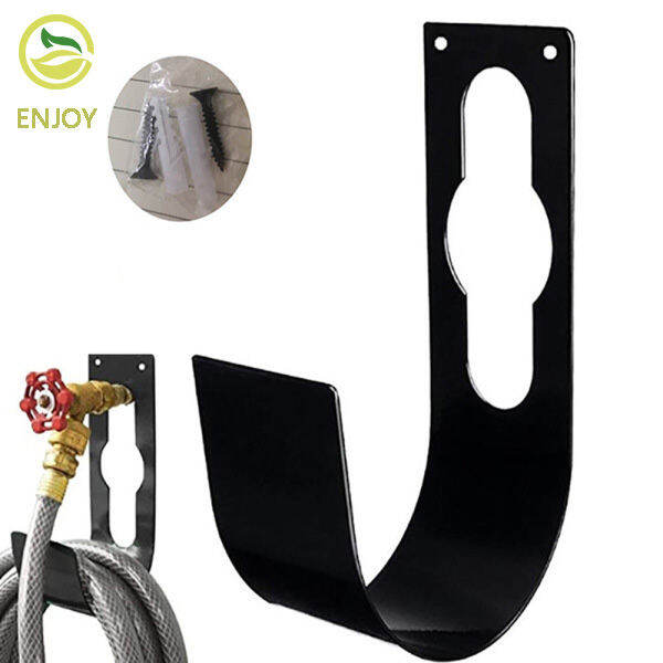 Stainless Steel Wall Mount Garden Hose Holder Hose Hanger Metal Hose