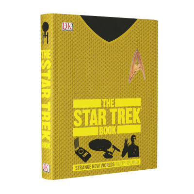 สารานุกรมStar Trekภาษาอังกฤษต้นฉบับThe Star Trekหนังสือฟิล์มและโทรทัศน์วัสดุDKผลิตชุดชุดสีเต็มรูปแบบกราฟิกปกแข็งปกแข็ง