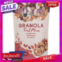 เดลลี่มีธัญพืชอบกรอบกราโนล่ารสเทรลมิกซ์ 250กรัม Deli Me Cereal Granola Trail Mix Flavor 250g.