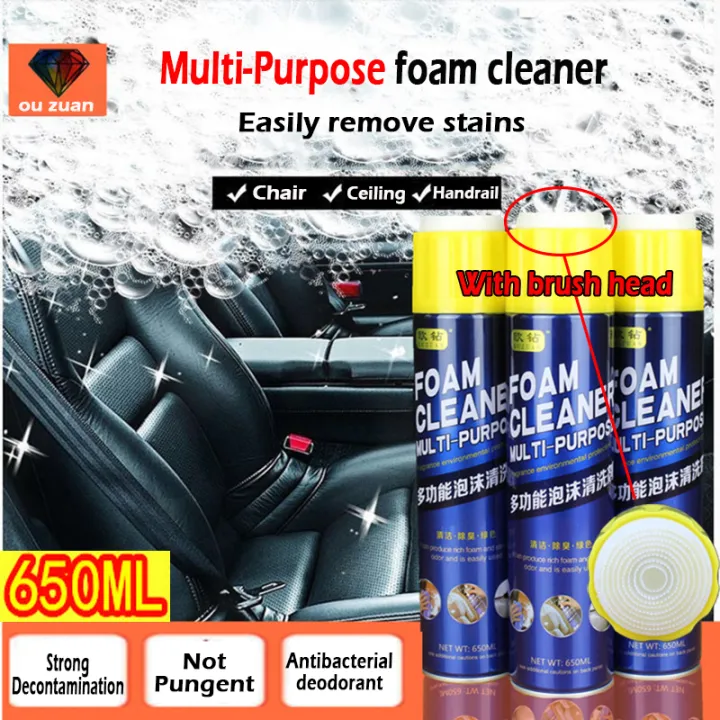Multi Purpose Foam Cleaner for Deep Cleaning Car Carpet and Upholstery