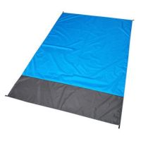 【YF】 Outdoor Camping Pocket Mat Waterproof Beach Blanket Folding Portable Lightweight Picnic 140 X 200 Cm Dropship