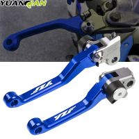 ชุดคันโยกคลัตช์เบรกหมุน CNC สำหรับรถจักรยานยนต์ยามาฮ่า YZF450ยามาฮ่า YZF 450 YZ 450 F YZ450F 2009-2018 2010 2011 2012 2013 2015 2014