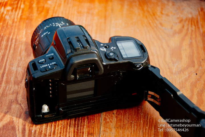 ขายกล้องฟิล์ม-minolta-a303si-serial-01613398-พร้อมเลนส์-sigma-28-80mm-macro