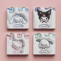 Cute Sanrio Small Makeup Mirror Kuromi Student Portable Make-up Folding Mirror U3E7