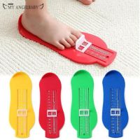 【hot】♀  Baby Souvenirs Foot Shoe Size Measure Gauge Device Measuring Ruler Footprint Makers Fun Gadgets Birthday