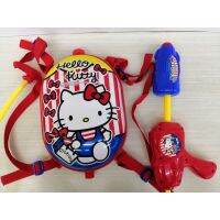 ปืนฉีดน้ำแรงดันอัดลม แบบเป้การ์ตูน คิตตี้ Hello Kitty ขนาด 30 cm ฉีดน้ำได้ไกล 5-10 เมตร จุน้ำ 0.5 ลิตร ลิขสิทธ์ของแท้ NO KT-389