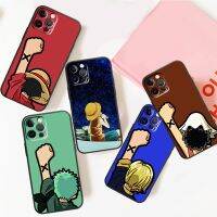 {Haojia เคสโทรศัพท์} เคสโทรศัพท์เคสโทรศัพท์รูปการ์ตูนหนึ่งชิ้นญี่ปุ่นสำหรับ iPhone 14 13 12 11 XS Mini Pro Max 8 7 6S XR X Plus เคสนิ่มสีดำ TPU