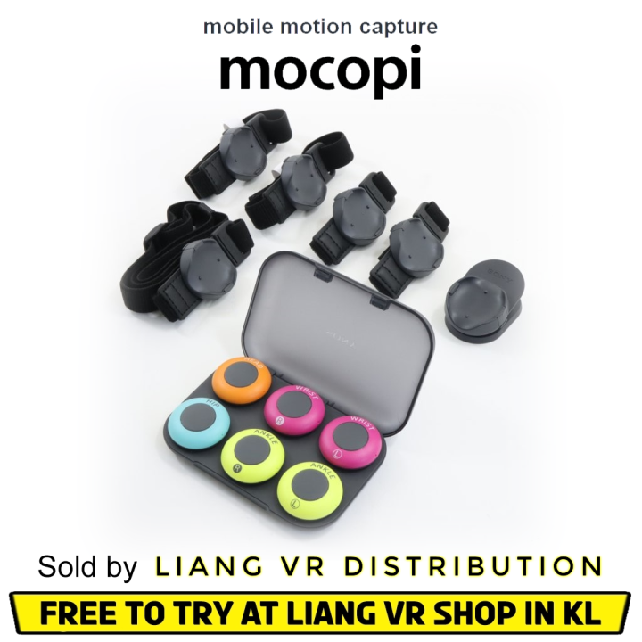 Mobile Motion Capture Mocopi QM-SS1 VTuber VR Metaverse Sensor