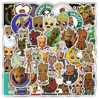 ▩❒☈ 10/30/50PCS Disney Marvel Super Hero Guardians of the Galaxy Groot Graffiti Stickers Cartoon Decal Laptop Luggage Car Sticker