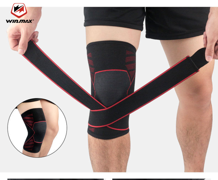 WINMAX 1 Pcs Adjustable Kneepad Support Professional Protective Sports ...