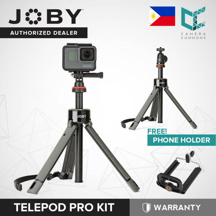 JOBY TelePod PRO Kit Tabletop Tripod for Vlogging (1548) Lazada PH
