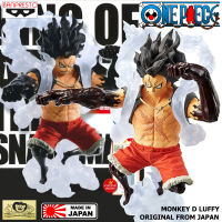 Model โมเดล งานแท้ 100% แมวทอง Banpresto One Piece วันพีซ เต็มพิกัดสลัดจอมลุย King of Artist The Snakeman Monkey D Luffy Gear 4 มังกี้ ดี ลูฟี่ เกียร์ 4 หมัดมหาราชาลิงยักษ์ Ver Original from Japan Figure ฟิกเกอร์ Anime อนิเมะ การ์ตูน มังงะ คอลเลกชัน manga