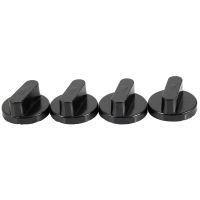 Pack Of 4 Gas Stove Knobs Easy To Install Practical Replacement Elegant Switch Knob for Gas Stove Repair Replacement Use