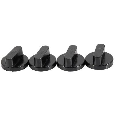 Pack Of 4 Gas Stove Knobs Easy To Install Practical Replacement Elegant Switch Knob for Gas Stove Repair Replacement Use