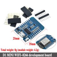 D1 Mini ESP8266 ESP-12 ESP-12F CH340G CH340 V2 USB WeMos D1 Mini บอร์ดพัฒนา WIFI NodeMCU Lua IOT 3.3V Pins