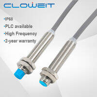 Cloweit IP68 3-Wire M8 Inductive Proximity Switch Fast Response Circuit Protect 65 Copper Housing Sensor LM08