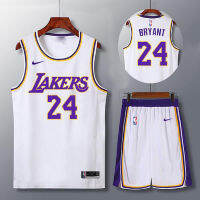 LMC799 Lakers สตรีลูกทีมผ้า23 James 24 Kebia บาสเกตบอลบริการ Davis Custom Grunge การแข่งขัน