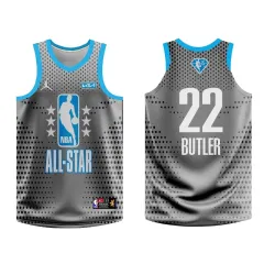 Men's Jordan Brand Trae Young Gray 2022 NBA All-Star Game Name