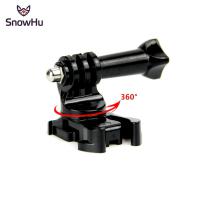 【Eco-friendly】 SnowHu สำหรับอุปกรณ์เสริมองศาหมุน J-Hook Buckle Adapter Mount สำหรับ Go Pro Hero 9 8 7 6 5สำหรับ4K GP203B