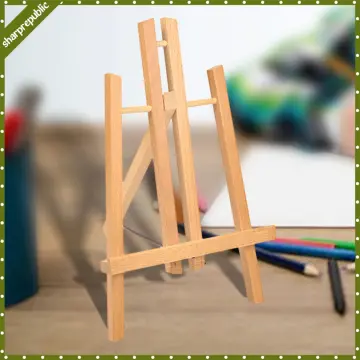 Mini Wooden Tripod Easel Display Painting Stand Card Canvas Holder Wedding  Party
