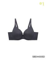 Sabina เสื้อชั้นใน มีโครง รุ่น Perfect Bra รหัส SBD4400 สีเทาเข้ม