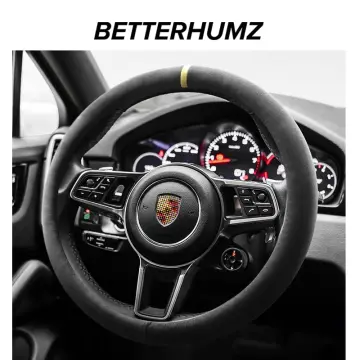 Porsche Alcantara Steering Wheel Wrap