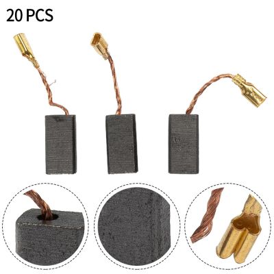 20 PCS Carbon Brushes 5*8*15mm For-Bosch Motors Electric Angle Grinder Accessories General Motor Repair Tools Rotary Tool Parts Accessories