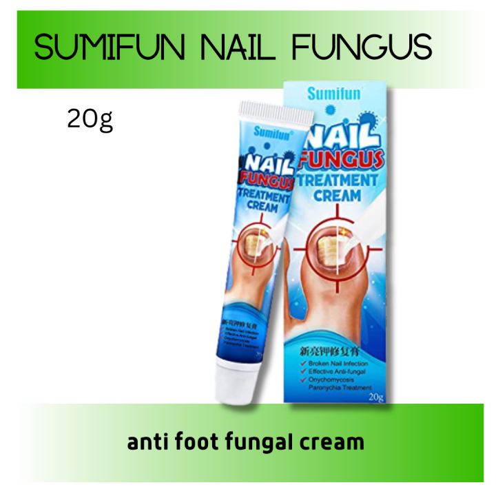 SUMIFUN Nail Fungus Treatment Cream, Anti-fungal Cream Repair for ...