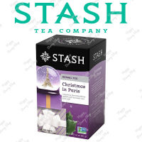 ชาสมุนไพร STASH Christmas in Paris Herbal Tea ชาคริสต์มาสช็อคโกแลตมิ้นต์ Christmas Collection 18 tea bags ชารสแปลกใหม่ นำเข้าจากประเทศอเมริกา พร้อมส่ง