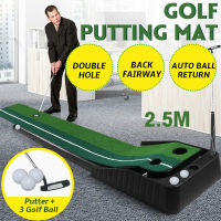 Explorer ขายร้อน สนามพัตกอล์ฟในร่ม ฝึกซ้อมกอล์ฟ golf putting mat พรมพัตต์กอล์ฟ สนามพัตกอล์ฟในร่ม ฝึกซ้อมกอล์ฟ Elit Golf Putting Trainer Indoor Outdoor Golf Auto Return Putting Trainer Mat พรมซ้อมพัตต์