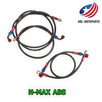 สายเบรค (หน้า-หลัง) รุ่น N-MAX ABS 1 ชุด  (อ่านลายละเอียดก่อนสั่งซื้อ)