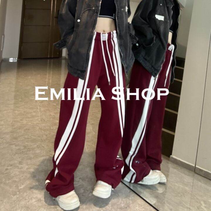 ส่งของ-emilia-shop-กางเกงขายาว-กางเกงเอวสูง-ผู้หญิงสไตล์เกาหลี-เสื้อผ้าแฟชั่นผู้หญิง-2023-ใหม่-a23l0gn-0515