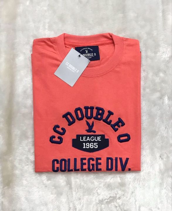 สินค้าขายดี-เสื้อยืด-cc-double-o-college-div-งานปัก-cc-oo-league-1965-college-div-cc-oo-no-12