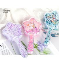 【BEIBEI】 Super Cute 3D Unicorn Comb Baby Girl Hair Brush Cartoon Kids Hair Brush Christmas Gift