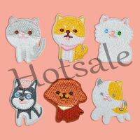 【hot sale】 ❈☜℗ B15 Cute Pets Cats Dog Patch DIY Iron-on/Sew-on Embroidery Badges Patches