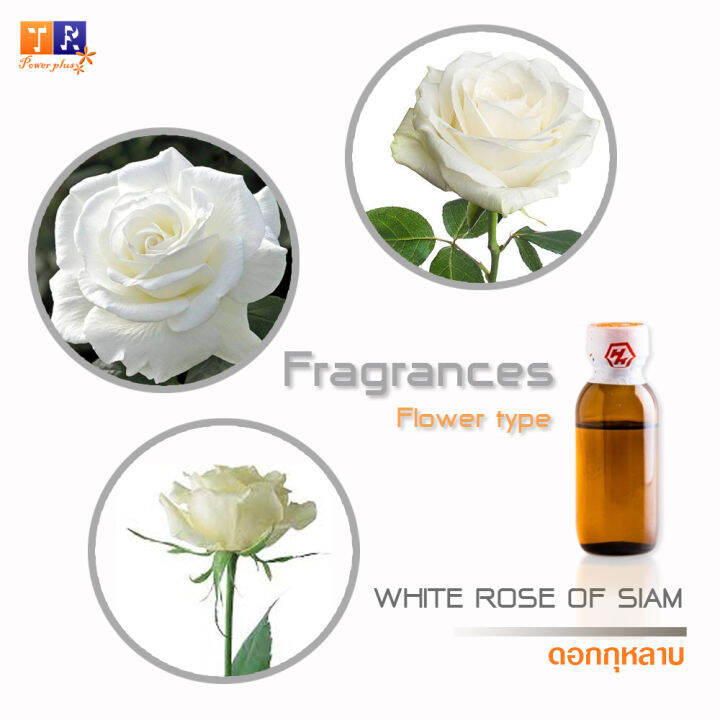 หัวน้ำหอมกลิ่น-fw29-white-rose-of-siam-ดอกกุหลาบ-ปริมาณ-25กรัม