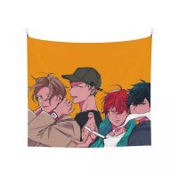 Given Anime Tapestry Wall Hanging Hippie Polyester Wall Tapestry Manga Cartoon Art Decoration Dorm Decor 95x73cm