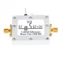 10Mhz-6Ghz ไบแอสที10Mhz-6Ghz ความถี่วิทยุคลื่นไมโครเวฟ Rf ดีซีบล็อกเกอร์ไบแอสทีโคแอกเชียล1-50V คุณภาพสูง