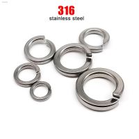 ▦✉ GB93 A4-70 316 Stainless Steel Spring Split Lock Washer Elastic Gasket M1.6 M2 M2.5 M3 M4 M5 M6 M8 M10 M12 M14 M16 M18 M20 M24