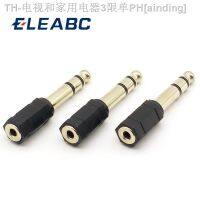 【CW】┅☬  3pcs Jack 6.35 mono 6 corners AUDIO CONNECTOR ADAPTER 6.35MM MONO PLUG TO 3.5 STEREO/MONO 3PCS/LOT