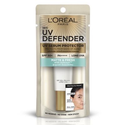 L’Oréal Paris UV Serum Protector SPF 50+ PA++++ Long UVA Matt &amp; Fresh 15ml.