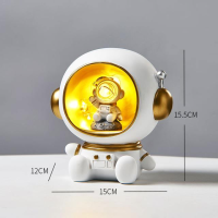 Astronaut Creative Night Light Resin Accessories Light Creative Home Decor Light For Children Baby Kids Gift Room Decoration