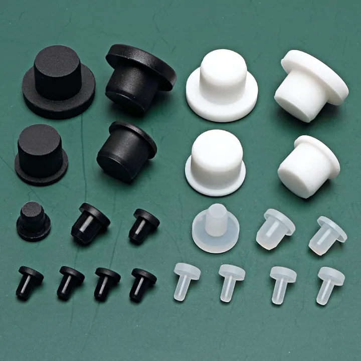 rubber-plug-silicone-inner-hole-stopper-eyelet-joint-waterproof-washer-protective-ring-threaded-plugs-cover-nut-cap-t-plug-round