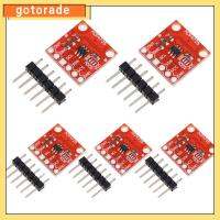 GOTORADE 5Pcs I2C DAC โมดูล MCP4725 2.7โวลต์ถึง5.5โวลต์ 12บิตค่ะ บอร์ดพัฒนาพัฒนา บล็อกเซ็นเซอร์ ประสิทธิภาพสูงมาก โมดูล Breakout Arduino สำหรับเด็ก