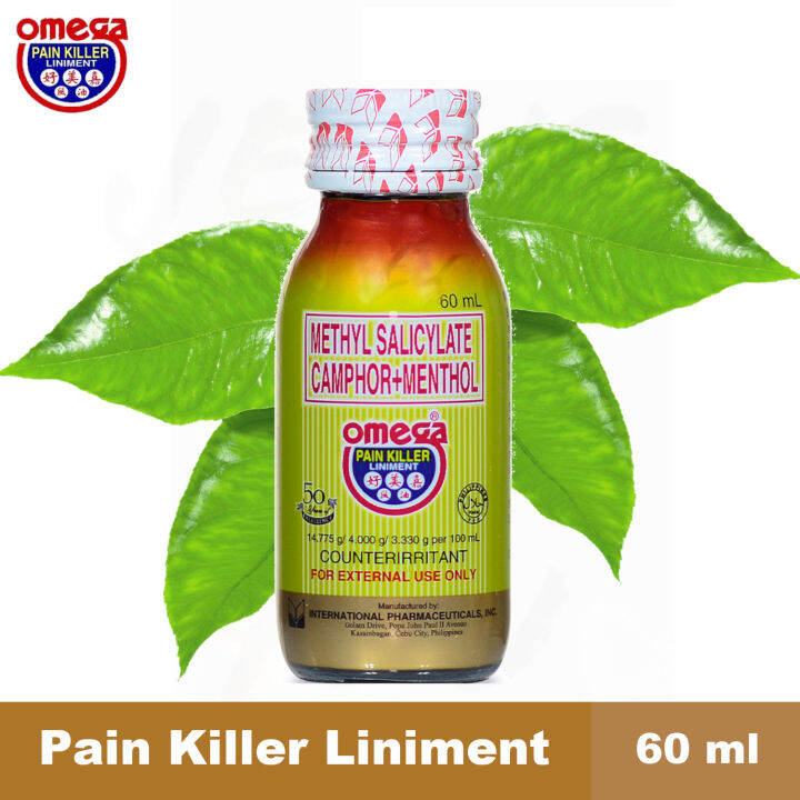 Omega Pain Killer Liniment 60ml Regular Counterirritant Lazada PH